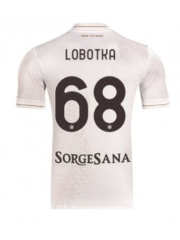 SSC Napoli Stanislav Lobotka #68 Replika Borta Kläder 2025-26 Kortärmad